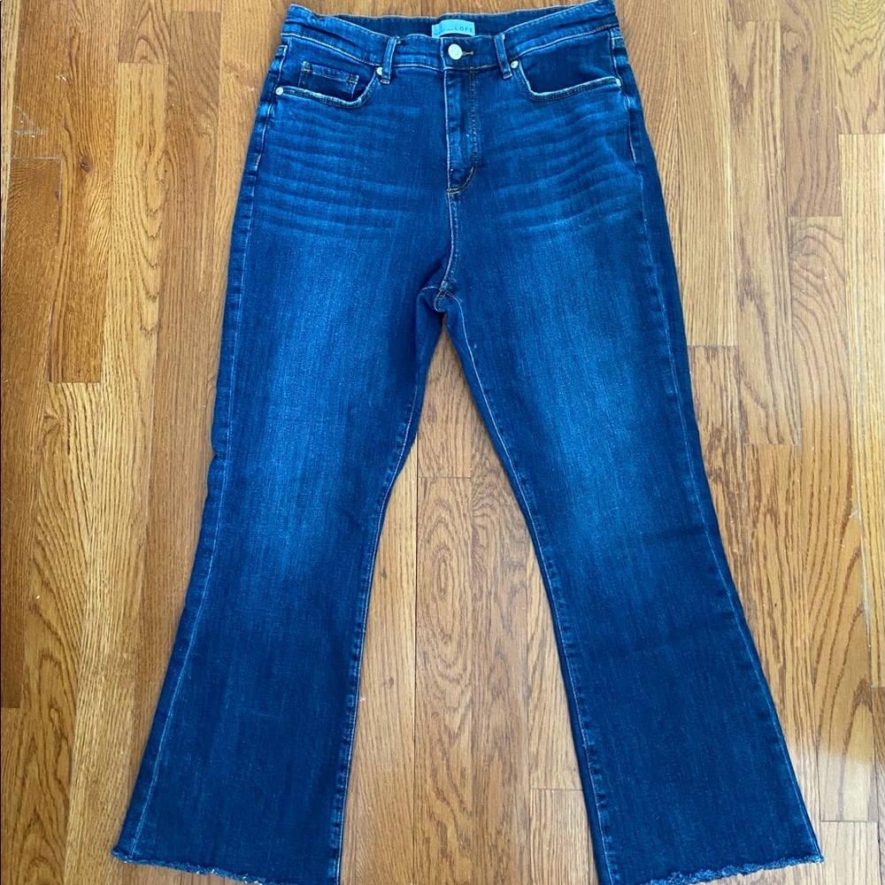 Loft Kick Crop Jeans